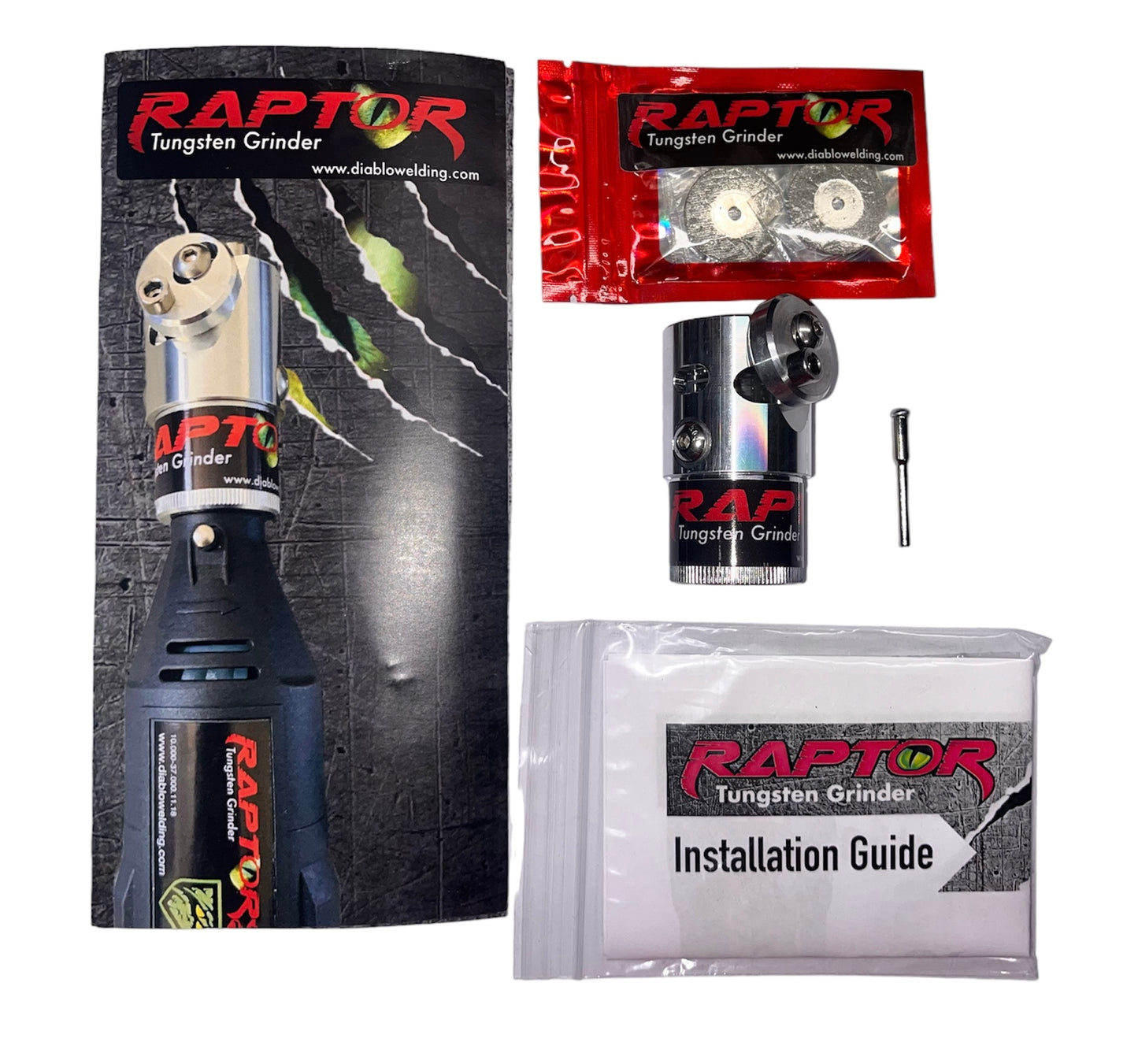 Raptor tungsten grinder kit (Top section only)